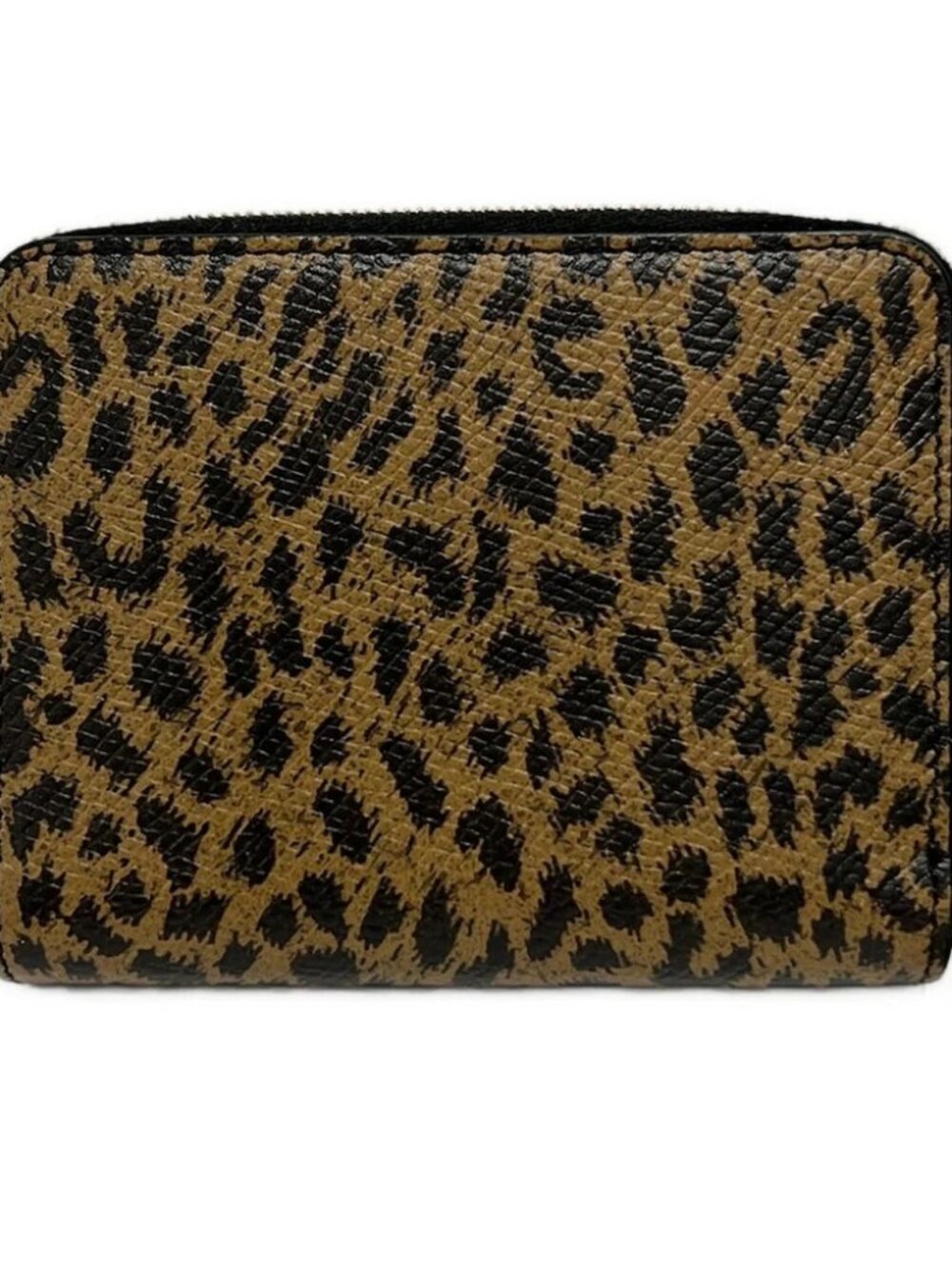 CELINE Compact Zip Wallet 10B663BNT.19BB Brown Black Grained Calfskin - - Picture 2 of 6